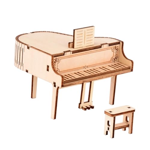 Gatuida DIY Holz Klavier Musikbox Bausatz Handgefertigtes Holzpuzzle für Kreatives Montagespielzeug Fantasie und Motorik Geschenkidee für Mädchen und Jungen Gatuida DIY Holz Klavier Musikbox Bausatz Handgefertigtes Holzpuzzle für Kreatives Montagespielzeug Fantasie und Motorik Geschenkidee für Mädchen und Jungen von Gatuida