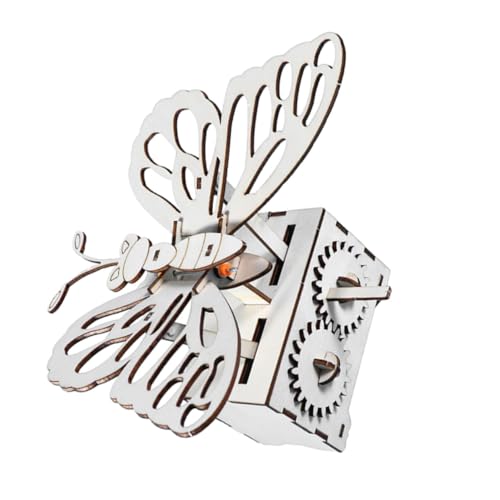Gatuida DIY Holz Schmetterling Handkurbel Mechanisches Lernspielzeug für Wissenschaft Experiment Kreativset Vorstellungskraft und Eltern Junge Mädchen Bindung Gatuida DIY Holz Schmetterling Handkurbel Mechanisches Lernspielzeug für Wissenschaft Experiment Kreativset Vorstellungskraft und Eltern Junge Mädchen Bindung von Gatuida