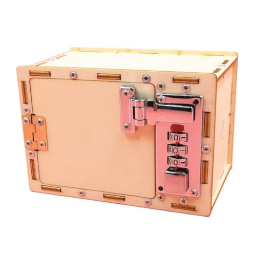 Gatuida DIY Mechanischer Schlosskasten für Lernspielzeug zur Gehirnförderung Komplettes mit Werkzeugen zum Selbermachen Fördert Praktische Fähigkeiten und Naturwissenschaftliches von Gatuida