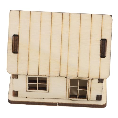 Gatuida DIY Miniatur Haus Bausatz Puzzle Modell Miniaturhaus Lernspielzeug Kreativset für Jugendliche Erwachsene Geschenkset mit Realistischen Architektonischen Details von Gatuida