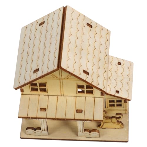 Gatuida DIY Miniatur Holzhaus Bausatz mit LED Licht Puzzle Holzhaus Modell Einzigartiges Gartenhaus Bastelset für Schreibtisch Regal und Wohnzimmer Dekoration Gatuida DIY Miniatur Holzhaus Bausatz mit LED Licht Puzzle Holzhaus Modell Einzigartiges Gartenhaus Bastelset für Schreibtisch Regal und Wohnzimmer Dekoration von Gatuida