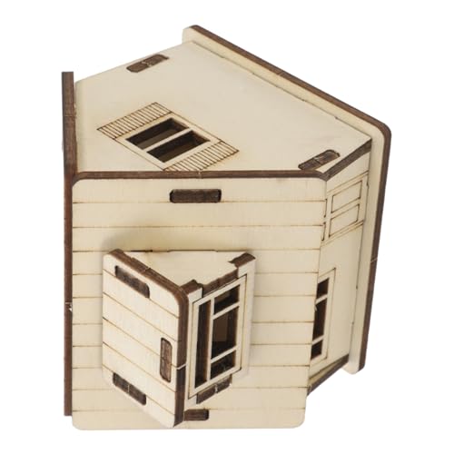 Gatuida Puppenhaus Modellbausatz Selbstgemacht Miniaturhaus für Kinder und Erwachsene Puzzle Unvollendetes Bausatz Fördert Fantasie und Feinmotorik Gatuida Puppenhaus Modellbausatz Selbstgemacht Miniaturhaus für Kinder und Erwachsene Puzzle Unvollendetes Bausatz Fördert Fantasie und Feinmotorik von Gatuida