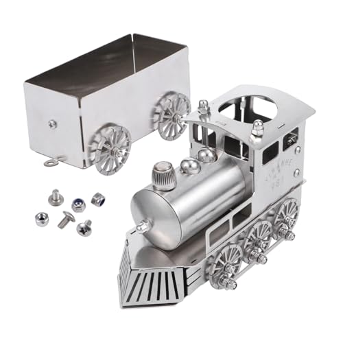 Gatuida Dampflokomotive Modell für Kinderzimmer Dekoratives Zugmodell aus Tischspielzeug Geeignet für Haus und Büro Langlebige und Stilvolle Tischdekoration Gatuida Dampflokomotive Modell für Kinderzimmer Dekoratives Zugmodell aus Tischspielzeug Geeignet für Haus und Büro Langlebige und Stilvolle Tischdekoration von Gatuida