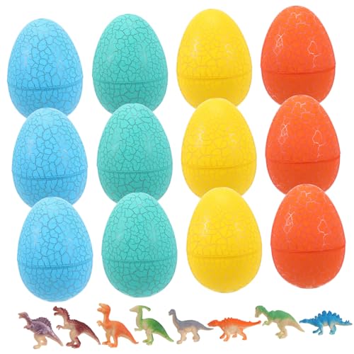 Gatuida Dinosaurier Ei Spielset Bunt mit Realistischen Rissen Pädagogische Ausgrabungsspielzeuge für Sicher Robust Interaktives Lernspielzeug für Jungen und Mädchen Familienaktivität Gatuida Dinosaurier Ei Spielset Bunt mit Realistischen Rissen Pädagogische Ausgrabungsspielzeuge für Sicher Robust Interaktives Lernspielzeug für Jungen und Mädchen Familienaktivität von Gatuida