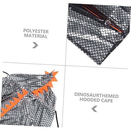 Gatuida Dinosaurier Umhang Halloween Kapuzencape Langlebig Farbecht Leicht Atmungsaktiv Vielseitig für Kostümpartys Schule Rollenspiele Kreative Verkleidung für Jungen und Mädchen Gatuida Dinosaurier Umhang Halloween Kapuzencape Langlebig Farbecht Leicht Atmungsaktiv Vielseitig für Kostümpartys Schule Rollenspiele Kreative Verkleidung für Jungen und Mädchen von Gatuida