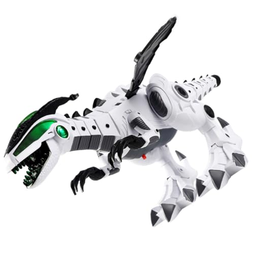 Gatuida Mechanischer Dinosaurier Spielzeug für Kinder Sprühfunktion Roboterähnlich Kreativ als Tischdekoration von Gatuida