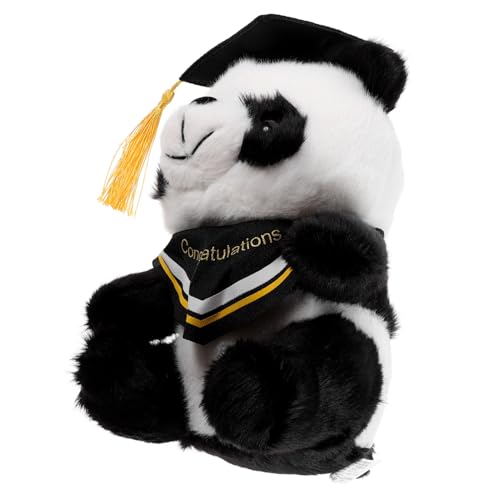 Gatuida Doktor Panda Puppe Schlafzimmer Dekoration - Diplompanda - Kawaii Panda - Pandabeeren Abschluss-Kuscheltiere Panda Bequeme Panda-Puppe gefüllter Panda Plüsch Yellow Gatuida Doktor Panda Puppe Schlafzimmer Dekoration - Diplompanda - Kawaii Panda - Pandabeeren Abschluss-Kuscheltiere Panda Bequeme Panda-Puppe gefüllter Panda Plüsch Yellow von Gatuida