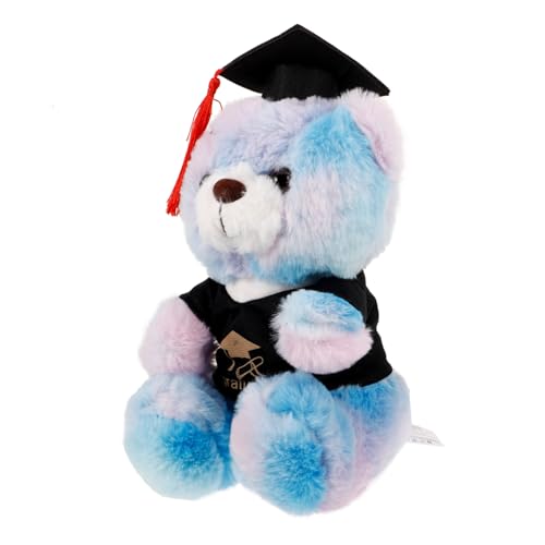 Gatuida Dr Bear Puppe Gedenkgeschenke Tier Plüsch Abschlussbär Puppe Abschlussbär Puppen Partyzubehör Plüschbär Kleine Bärenpuppe Abschlussgeschenk Stoff von Gatuida