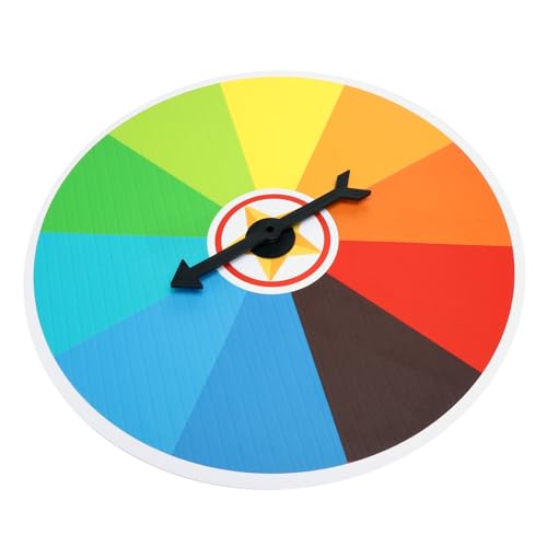 Gatuida Drehbares Gewinnrad Lernspielzeug Reusable Preisrad für Partyspiele und Aktivitäten Robust Leicht zu Reinigen für Kreative Gewinnspiele und Familienunterhaltung Gatuida Drehbares Gewinnrad Lernspielzeug Reusable Preisrad für Partyspiele und Aktivitäten Robust Leicht zu Reinigen für Kreative Gewinnspiele und Familienunterhaltung von Gatuida