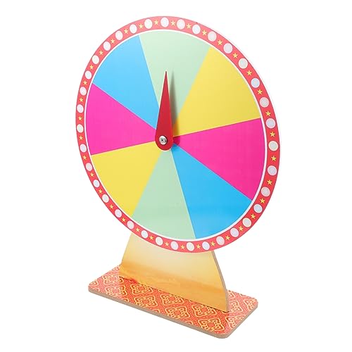 Gatuida Drehbares Preisrad für Partys Tombola Rad für Spiele Leichtgewichtiges Preisrad für Karneval und Veranstaltungen für Spielaktivitäten von Gatuida