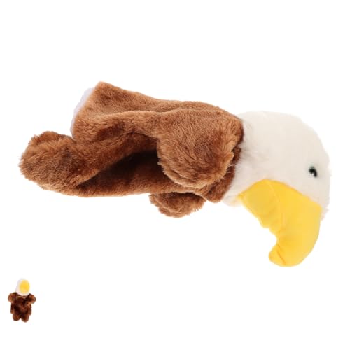 Gatuida Eagle Handpuppe aus Plüsch für Kreatives Rollenspielzeug Fantasie und Kommunikation Sicher und Bequem für Interaktive Spiele für Geschichtenerzähler Gatuida Eagle Handpuppe aus Plüsch für Kreatives Rollenspielzeug Fantasie und Kommunikation Sicher und Bequem für Interaktive Spiele für Geschichtenerzähler von Gatuida