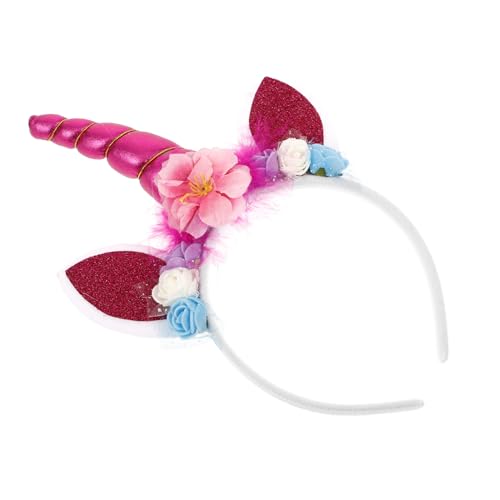 Gatuida Einhorn Haarreif für Halloween Rosa Einhorn Stirnband Haarschmuck Dekoration für Partys Kostüme und Feierlichkeiten Sicher und Langlebig zu Tragen Gatuida Einhorn Haarreif für Halloween Rosa Einhorn Stirnband Haarschmuck Dekoration für Partys Kostüme und Feierlichkeiten Sicher und Langlebig zu Tragen von Gatuida