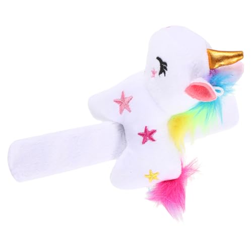 Gatuida Plüsch Einhorn Schlagarmband Slap Band für Kinder Handgelenksspielzeug für Partys und Festivals von Gatuida