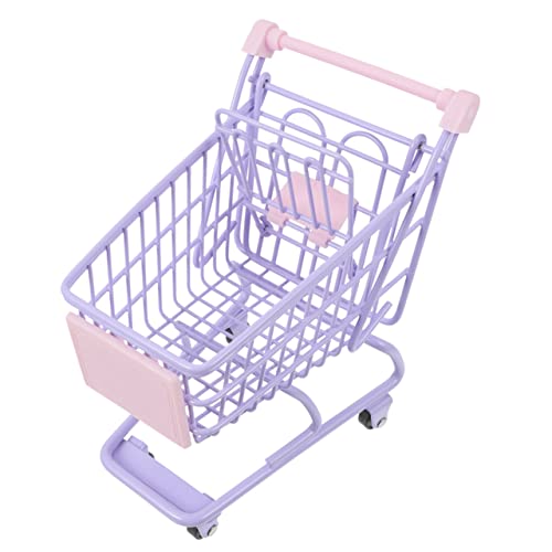 Gatuida Einkaufswagen Ornamente Für Kleinkinder Mit Rädern Süßes Kleine Einkaufswagen Spielwagen Ist EIN Modell Einkaufswagen Kleine Mädchen Griffe Mini von Gatuida