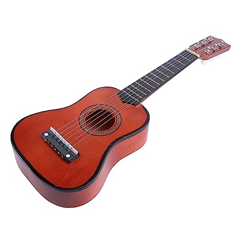 Gatuida Einsteigergitarre Für Mini-Gitarren-Musical Kindergitarre Akustisch Kindermusical Kleinkindgitarre Im Alter Von 1-3 Jahren Junior-Gitarre Rechts Erste Akustikgitarre Hölzern von Gatuida
