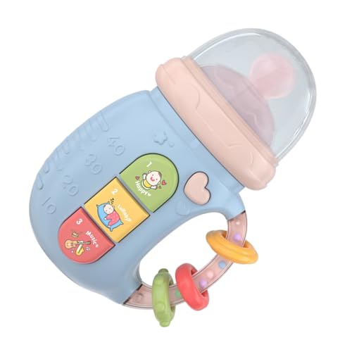 Gatuida Elektrische Babyflasche mit Musik und Bunten Lichtern Interaktives Lernspielzeug und Rassel Leichtes Sicheres Neugeborenen für Frühe Bildung und Greifentwicklung Geeignet für Gatuida Elektrische Babyflasche mit Musik und Bunten Lichtern Interaktives Lernspielzeug und Rassel Leichtes Sicheres Neugeborenen für Frühe Bildung und Greifentwicklung Geeignet für von Gatuida
