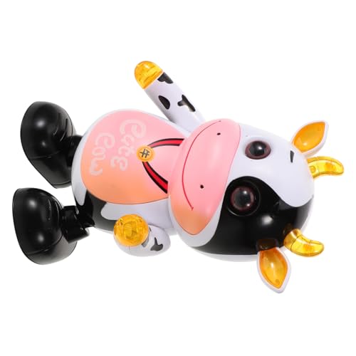 Gatuida Elektronisches Tanzendes Rind mit Musik und Licht Cartoon Kühe Design Kinderspielzeug für Drinnen Interaktives Musikspielzeug für Jungen und Mädchen Party Zubehör Gatuida Elektronisches Tanzendes Rind mit Musik und Licht Cartoon Kühe Design Kinderspielzeug für Drinnen Interaktives Musikspielzeug für Jungen und Mädchen Party Zubehör von Gatuida