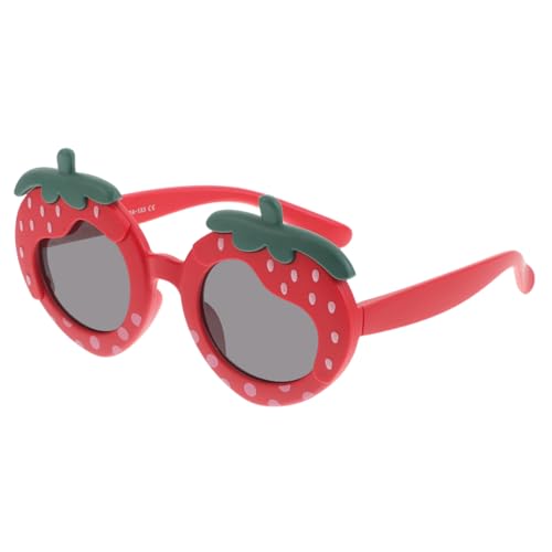 Gatuida Erdbeer-partybrille: Kinder-sonnenbrille Für Luau-partys Im Sommer Und Am Strand – Lustige Hawaii-brille, Tropische Kostüm-requisiten von Gatuida