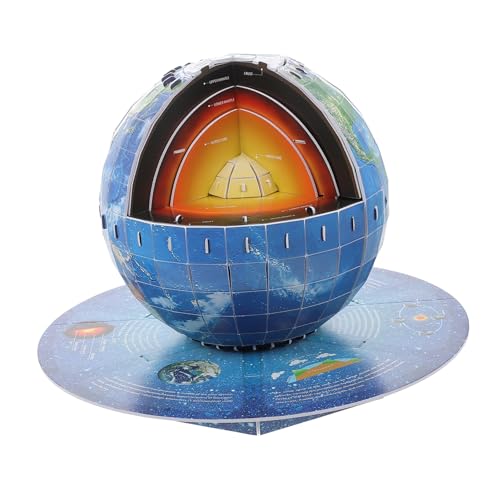 Gatuida Erdstruktur Puzzle DIY Modellspielzeug für Ab Jahre Lernspielzeug zur und Geographieentdeckung Pädagogisches Puzzle von Gatuida
