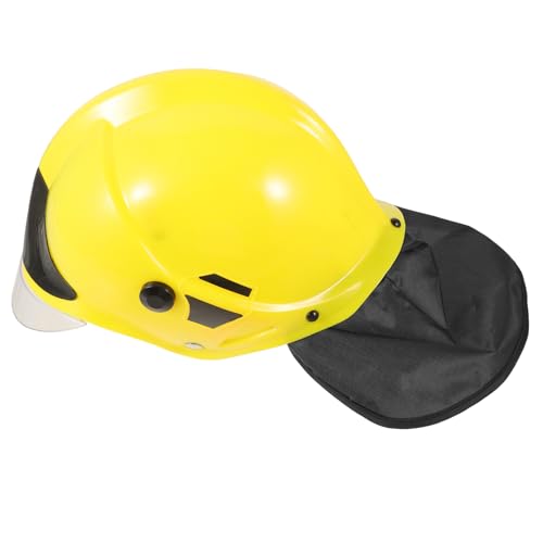 Gatuida Feuerwehrmann Helm für Erwachsene Cosplay Zubehör für Partys Leicht und Robust Perfektes Kostüm Accessoire für Halloween und Karneval Lebendiges Design für Feuerwehr Gatuida Feuerwehrmann Helm für Erwachsene Cosplay Zubehör für Partys Leicht und Robust Perfektes Kostüm Accessoire für Halloween und Karneval Lebendiges Design für Feuerwehr von Gatuida