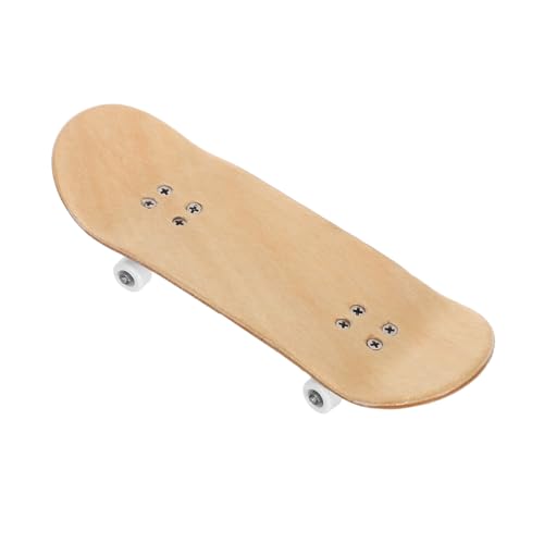 Gatuida Finger Skateboard Langlebigem Ahornholz mit Professionellen und Kugellagern Dual Kick Design für Verbesserte Kontrolle Pädagogisches Mini Fingerboard für Partygeschenke von Gatuida