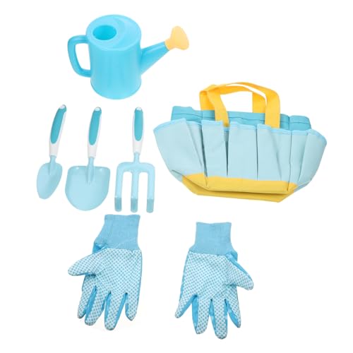 Gatuida Gartengeräte mit Schaufel und Rechen aus Kunststoff Handgerechte Sichere Pflanzwerkzeuge für Blumenbeet Lockern Umgraben und Unkrautbeseitigung Buntes Garten Gatuida Gartengeräte mit Schaufel und Rechen aus Kunststoff Handgerechte Sichere Pflanzwerkzeuge für Blumenbeet Lockern Umgraben und Unkrautbeseitigung Buntes Garten von Gatuida