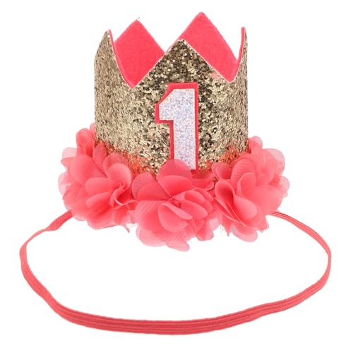 Gatuida Geburtstag Partykrone aus Leichte Bequeme Geburtstagskrone für Junge Mädchen und Kleinkinder Dekoratives Partyaccessoire Strapazierfähige Prinzessin Party Deko für Mädchen von Gatuida