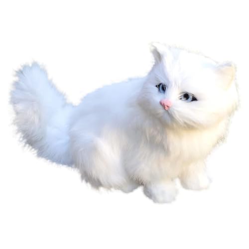 Gatuida Gefälschte Pelzige Katzenpuppe Realistische Simulation für Dekoration für Erwachsene für Zuhause Garten Fotografie und Feste Gatuida Gefälschte Pelzige Katzenpuppe Realistische Simulation für Dekoration für Erwachsene für Zuhause Garten Fotografie und Feste von Gatuida