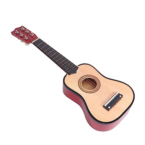 Gatuida Akustikgitarre Für Junge Mädchen Mini-Gitarre Aus Holz Für Anfänger Und Musikalische Beige Und Sicher Für Junge Musiker von Gatuida