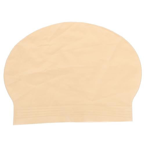 Gatuida Glatze Glatzkopf Cosplay Abdeckung Kopf Perücke realistisch Herrenkappe Kostüm kahle Kappe kahle Schädelkappe Emulsion Khaki von Gatuida