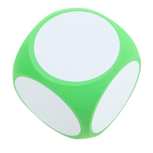 Gatuida Großer DIY Würfel für Kreative Bastelprojekte Große Grüne Beschreibbare Würfel für Brettspiele und Partys für Spiele und Einfach zu Handhaben Gatuida Großer DIY Würfel für Kreative Bastelprojekte Große Grüne Beschreibbare Würfel für Brettspiele und Partys für Spiele und Einfach zu Handhaben von Gatuida