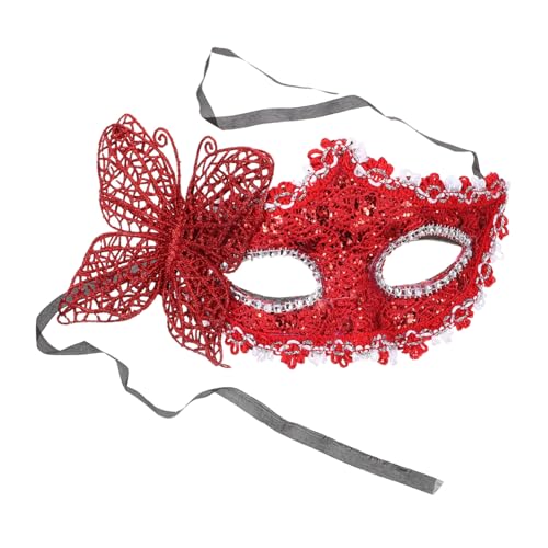 Gatuida Halbgesichts Maske Damen Masquerade Ball Spitzen Maske Verstellbar für Kostümpartys Halloween Karneval Cosplay und Festlichkeiten Gatuida Halbgesichts Maske Damen Masquerade Ball Spitzen Maske Verstellbar für Kostümpartys Halloween Karneval Cosplay und Festlichkeiten von Gatuida