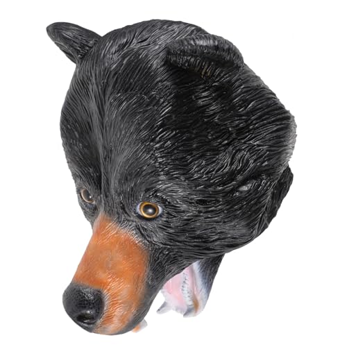 Gatuida Halloween Bärenmaske Realistische Tiermaske für Cosplay Verkleidung und Partys Adorable Accessoire für Halloween und Karneval und Langlebig Gatuida Halloween Bärenmaske Realistische Tiermaske für Cosplay Verkleidung und Partys Adorable Accessoire für Halloween und Karneval und Langlebig von Gatuida