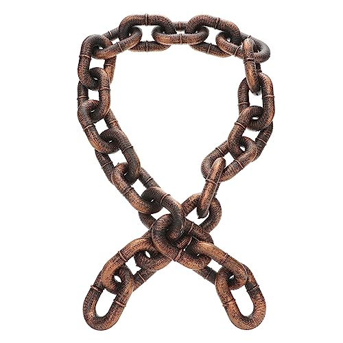 Gatuida Halloween Dekoration Kette Realistische Kunststoff Kette für Party Cosplay Lange Zusammensteckbare Deko Requisite für Unvergessliche Halloween von Gatuida