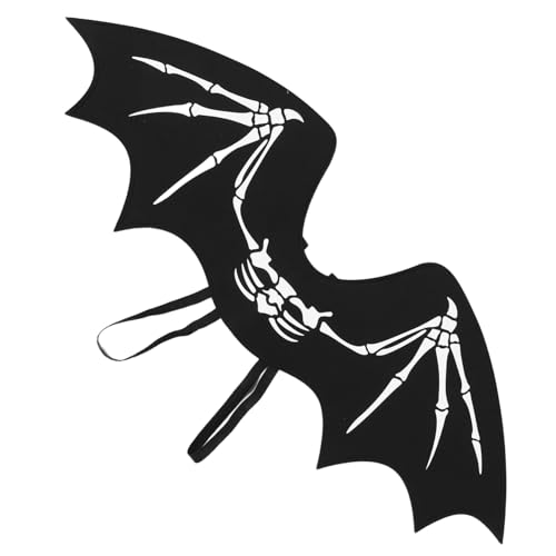 Gatuida Halloween Fledermausflügel für Erwachsene Realistische Dämonen Engelsflügel mit Verstellbaren Trägern Leichte Atmungsaktive Cosplay Flügel für Halloween Theater Bühnenauftritte und von Gatuida