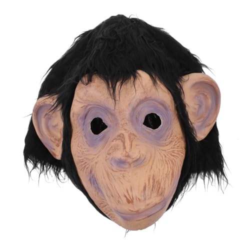 Gatuida Halloween Gorilla Maske Tierische Cosplay Maske Lustige Dekorationsmaske für Kostümpartys Leichtes Material für Komfort für Halloween und Maskeraden Gatuida Halloween Gorilla Maske Tierische Cosplay Maske Lustige Dekorationsmaske für Kostümpartys Leichtes Material für Komfort für Halloween und Maskeraden von Gatuida