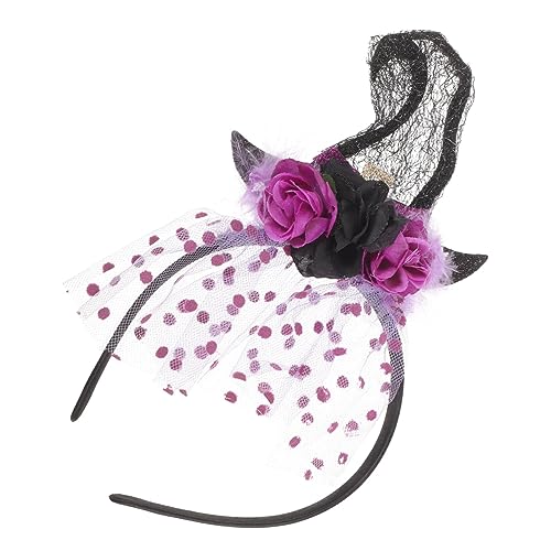 Gatuida Halloween Hexen Haarreif mit Spitze und Samt Leichter Cosplay Kopfschmuck für Party Festival und Karneval Schwarzes Stirnband für Damen und Mädchen Dekoratives Halloween Accessoire Gatuida Halloween Hexen Haarreif mit Spitze und Samt Leichter Cosplay Kopfschmuck für Party Festival und Karneval Schwarzes Stirnband für Damen und Mädchen Dekoratives Halloween Accessoire von Gatuida