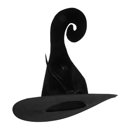 Gatuida Halloween Hexenhut Damen Langlebiger Bequemer Party Cosplay Hut mit Blumiger Verzierung Hautfreundliches Material Vielseitig für Halloween Partys und Verkleidungen Zufällige Farbe Gatuida Halloween Hexenhut Damen Langlebiger Bequemer Party Cosplay Hut mit Blumiger Verzierung Hautfreundliches Material Vielseitig für Halloween Partys und Verkleidungen Zufällige Farbe von Gatuida