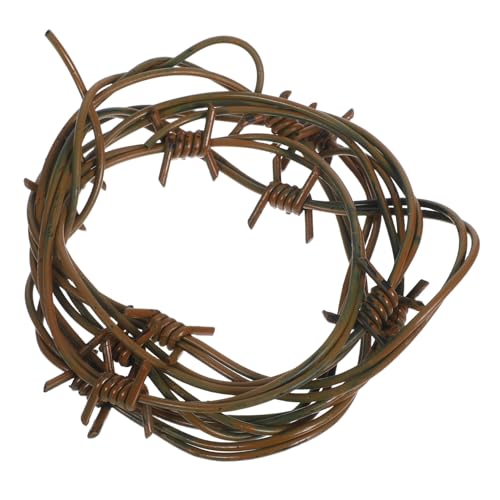 Gatuida Halloween Kunststoff Stacheldraht Ketten Prop Gruselige Western Party Ornamente für Unvergessliche Halloween Gatuida Halloween Kunststoff Stacheldraht Ketten Prop Gruselige Western Party Ornamente für Unvergessliche Halloween von Gatuida