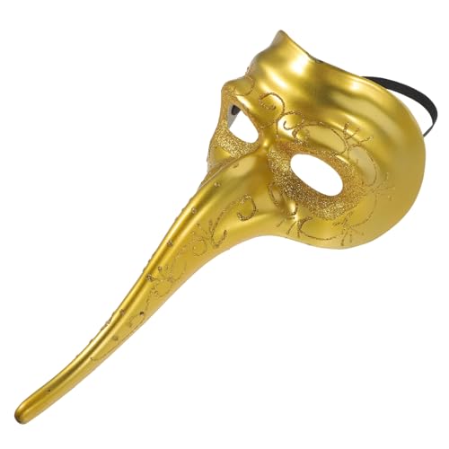 Gatuida Halloween Langnasen Maske Party Cosplay Masquerade Maske für Damen Herren Kunststoff Karneval Kostüm Zubehör Einzigartiges Design für Fasching Festivals Gatuida Halloween Langnasen Maske Party Cosplay Masquerade Maske für Damen Herren Kunststoff Karneval Kostüm Zubehör Einzigartiges Design für Fasching Festivals von Gatuida