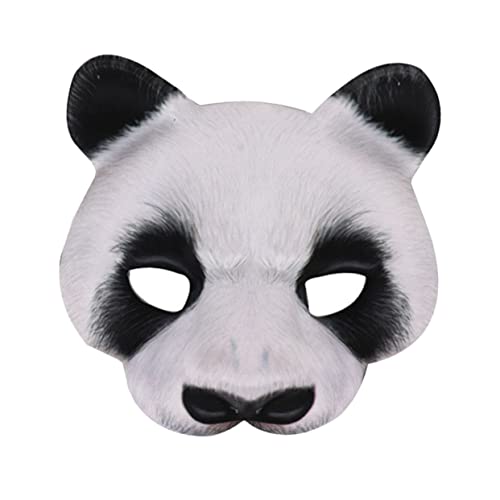 Gatuida Halloween Panda Maske Realistische Tiermaske Eva Cosplay Accessoire für Halloween Partys und Kostüme Vielseitig Einsetzbar für und Karneval Hochwertige Verarbeitung und Gatuida Halloween Panda Maske Realistische Tiermaske Eva Cosplay Accessoire für Halloween Partys und Kostüme Vielseitig Einsetzbar für und Karneval Hochwertige Verarbeitung und von Gatuida