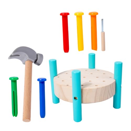 Gatuida Hammer spielset für Kleinkinder Interaktives Klopf Nagelspielzeug Hand Auge koordination und Muskelstärkung Pädagogisch und Langlebig Geeignet für Junge Mädchen Ab Monaten Gatuida Hammer spielset für Kleinkinder Interaktives Klopf Nagelspielzeug Hand Auge koordination und Muskelstärkung Pädagogisch und Langlebig Geeignet für Junge Mädchen Ab Monaten von Gatuida