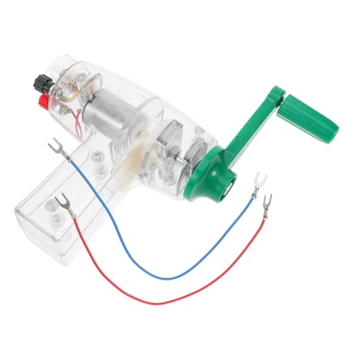 Gatuida Handgenerator Bausatz DIY Wissenschaftsspielzeug für Handbetrieben Fördert Feinmotorik und Koordination Pädagogisch für Physik Experimente und Technikinteressierte Langlebiges von Gatuida