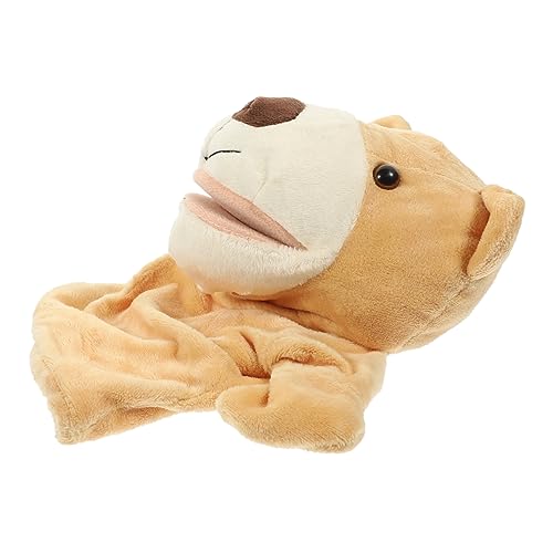 Gatuida Handpuppe Bär mit Beweglichem Mund Plüsch Handspielzeug für Interaktives Storytelling Tier Handpuppe Leichtes Cartoon Kuscheltier für Kreative Rollenspiele und Frühe Gatuida Handpuppe Bär mit Beweglichem Mund Plüsch Handspielzeug für Interaktives Storytelling Tier Handpuppe Leichtes Cartoon Kuscheltier für Kreative Rollenspiele und Frühe von Gatuida
