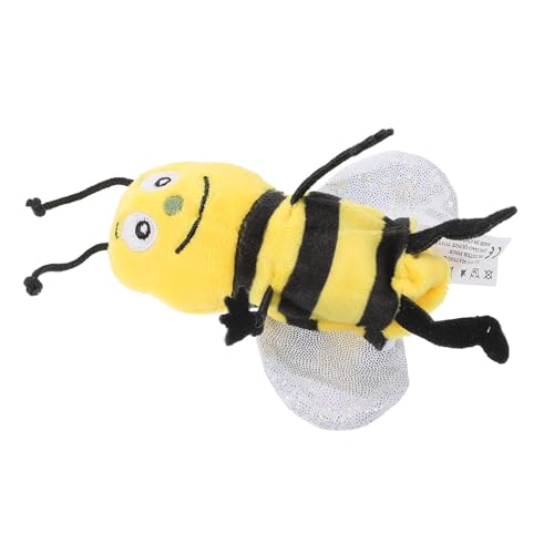 Gatuida Handpuppe Honigbiene Plüsch Pädagogisch Sicher Weiches Stofftier Fingerpuppe für Frühe Bildung und Erzählspiele Geeignet für Puppentheater Gatuida Handpuppe Honigbiene Plüsch Pädagogisch Sicher Weiches Stofftier Fingerpuppe für Frühe Bildung und Erzählspiele Geeignet für Puppentheater von Gatuida