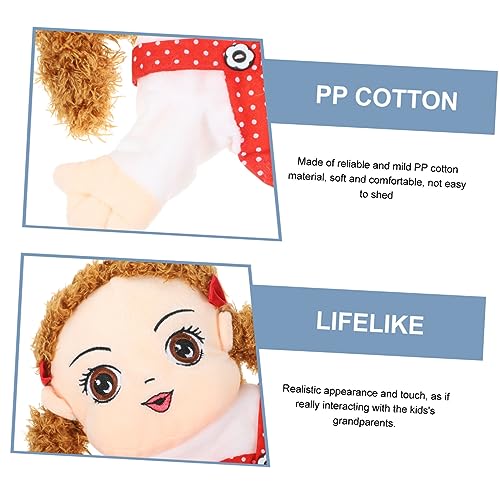 Gatuida Handpuppe Plüsch Handspielzeug Handpuppe Realistische Figuren Puppentheater Storytelling für Eltern Junge Mädchen Interaktion und Frühpädagogik von Gatuida