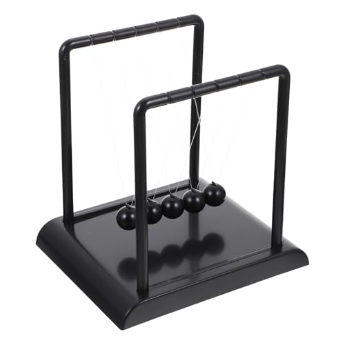 Gatuida Hausdekoration Desktop Pendelball Stilvolles Newton Pendelspielzeug für Büro Zuhause Lehrreiches Deko Element für Erwachsene Robustes Design aus Hochwertigem von Gatuida