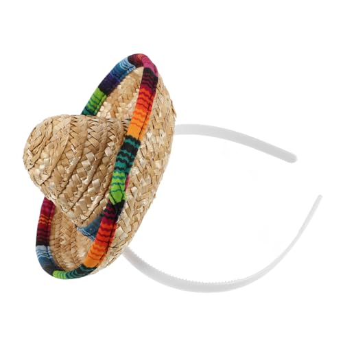 Gatuida Mexikanisches Sombrero Haustier Stirnband für Hunde und Katzen Elastisches Kostüm Accessoire Party Hut Kopfbedeckung Süßes Design Material Gatuida Mexikanisches Sombrero Haustier Stirnband für Hunde und Katzen Elastisches Kostüm Accessoire Party Hut Kopfbedeckung Süßes Design Material von Gatuida