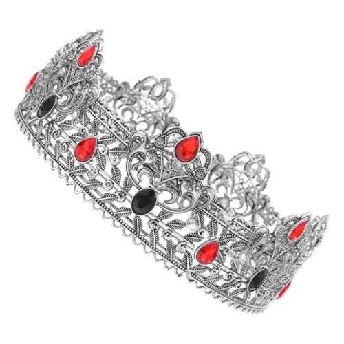 Gatuida Herren Tiara für Hochzeiten Halloween Karneval Feierlichkeiten Luxuriöses Haaraccessoire für Besondere Anlässe Gatuida Herren Tiara für Hochzeiten Halloween Karneval Feierlichkeiten Luxuriöses Haaraccessoire für Besondere Anlässe von Gatuida