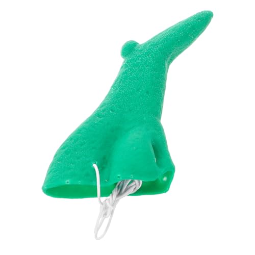 Gatuida Hexennase Halloween Dekoration Halloween Faschingsnase Party Dekoration Karneval Nase verkleiden Verkleidet die Nase dekorative Hexenrequisiten Vinyl Green von Gatuida
